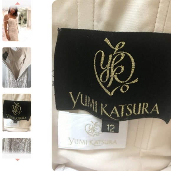 Yumi Katsura 'Camille Wedding Dress NWOT! S - Picture 4 of 6